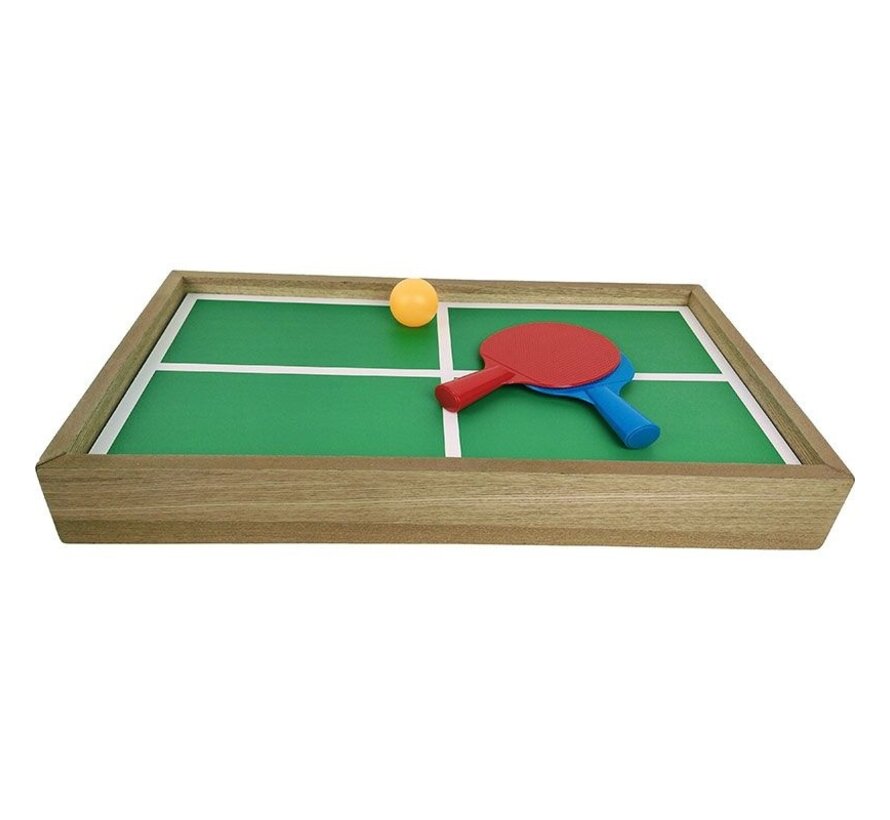 4-in-1 Tafelspel - Voetbal - Basketbal - Tafeltennis - Bowlen