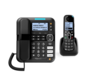 Combotelefoon 1 met hoorn en 1 draadloze