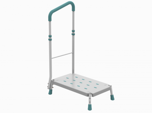 Opstaphulp voor bad en douche - met handvat