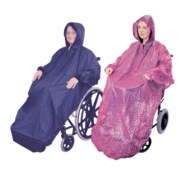 Rolstoelponcho met mouwen - verkrijgbaar in 2 kleuren