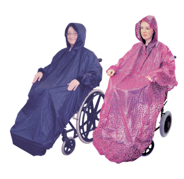 Rolstoelponcho met mouwen - verkrijgbaar in 2 kleuren