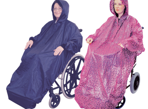 Rolstoelponcho met mouwen - verkrijgbaar in 2 kleuren