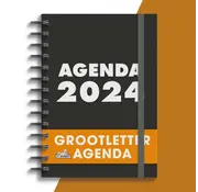 Grootletter Agenda 2024 - Verkrijgbaar in  A4 en A5