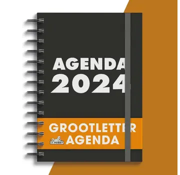 Grootletter Agenda 2024 - Verkrijgbaar in  A4 en A5