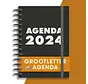 Grootletter Agenda - Verkrijgbaar in  A4 en A5