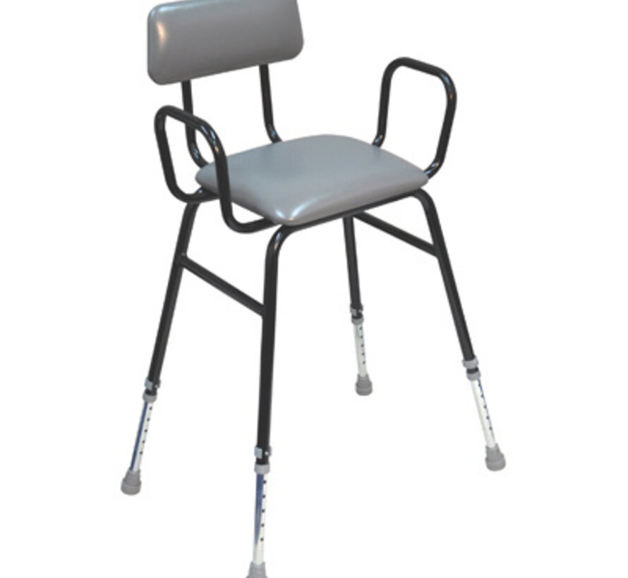 Zitkruk met schuine zitting