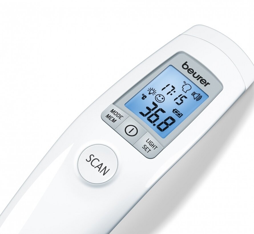 Contactloze thermometer