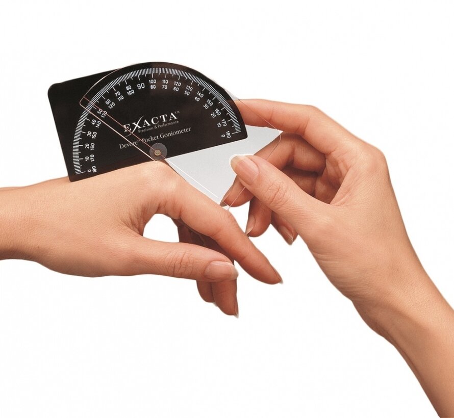 Devore Pocket vinger goniometer