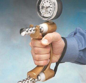 Hydraulic hand dynamometer