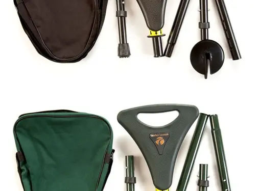 Opvouwbare wandelstok met zitje