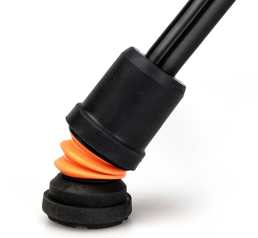 Wandelstok met ovalen handvat