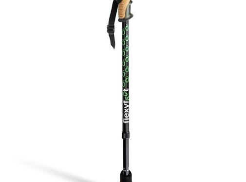 Wandelstok met kurken handvat - ook verkrijgbaar in opvouwbare versie