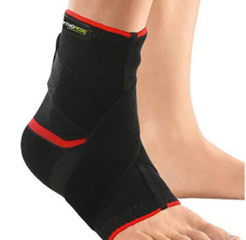 Elastische enkelbrace zwart - Orthopedic