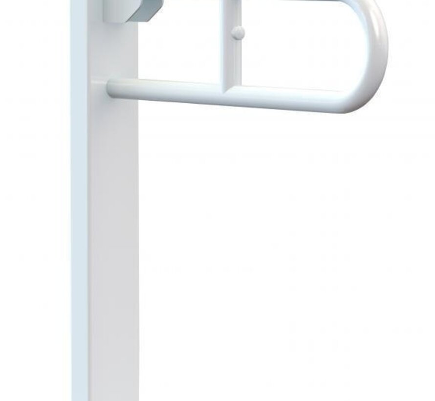 Toilet beugel met grondbevestiging, lengte 70 cm