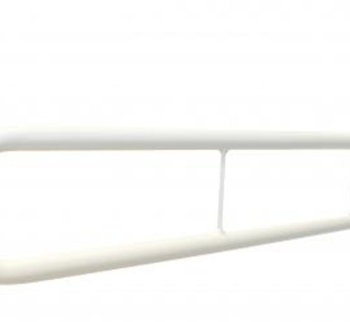 Opklapbeugel in behandeld epoxy staal, lengte 70 cm