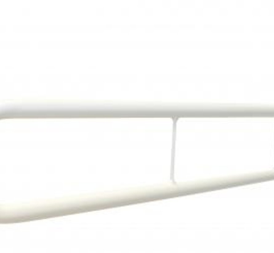 Opklapbeugel in behandeld epoxy staal, lengte 70 cm