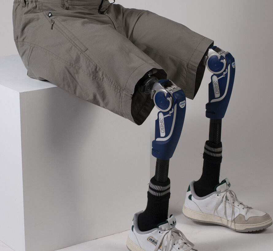 Klassieke rolstoelshort - olijfgroen