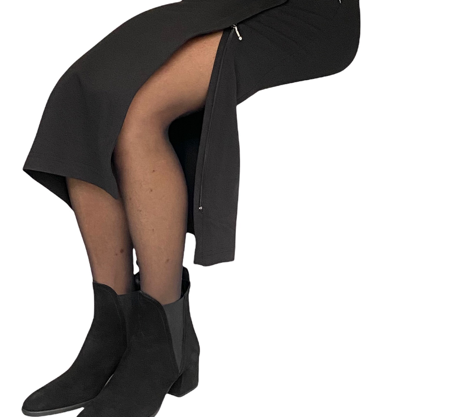 Rolstoel rok - kort zwart