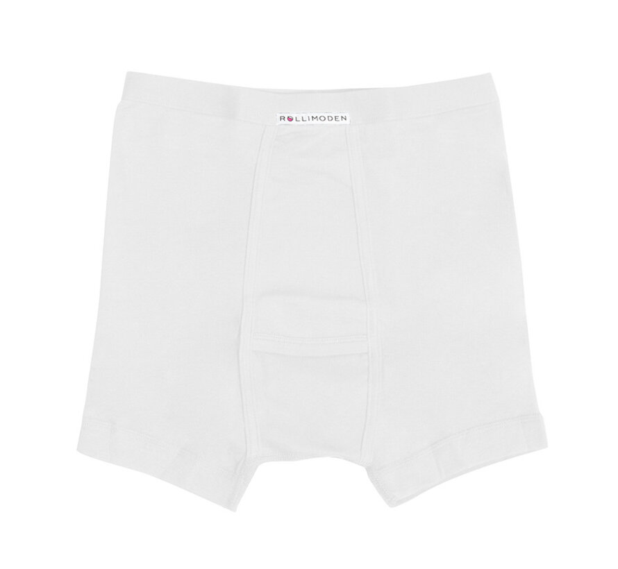 Boxershort met horizontale opening