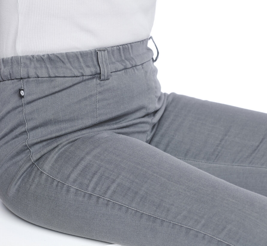 Rolstoelbroek op elastiek - grijze jeans