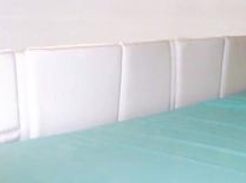 Beschermingsset voor de zijsteunen van het bed