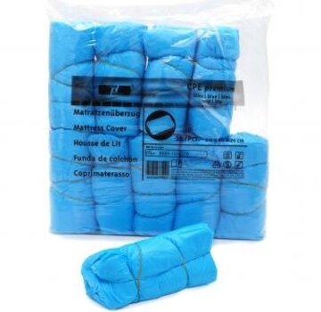 Matrashoezen, lichte PVC, met elastiek