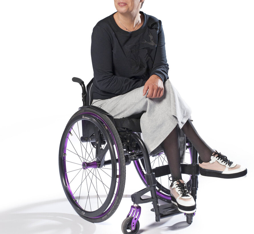 Rolstoel rok - kort grijs