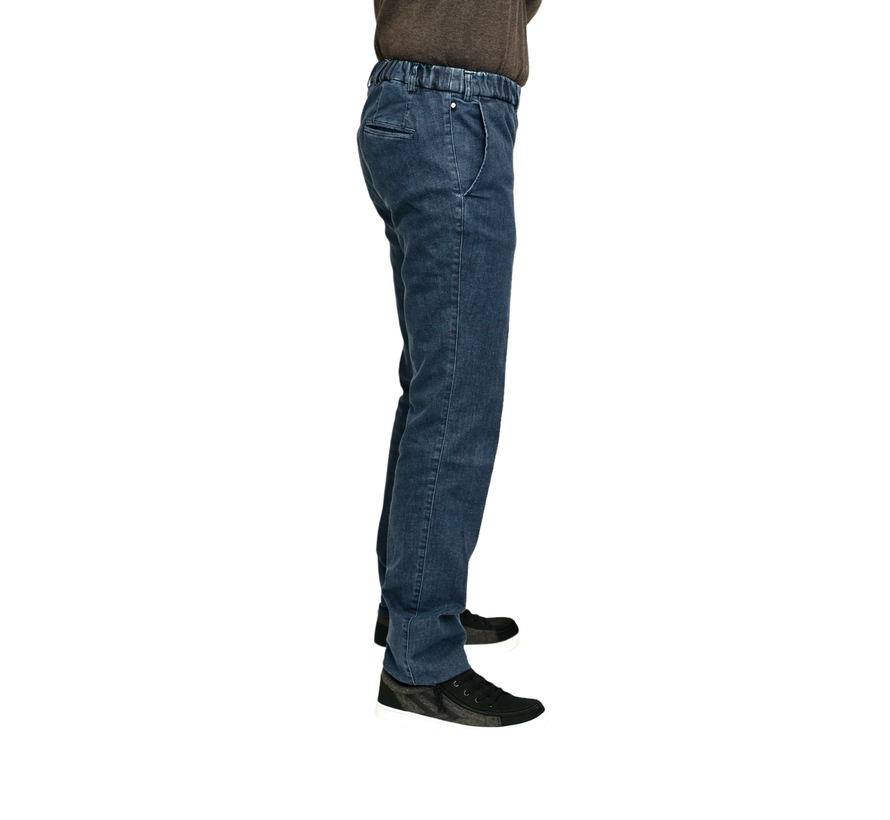 Broek met elastiek - jeans