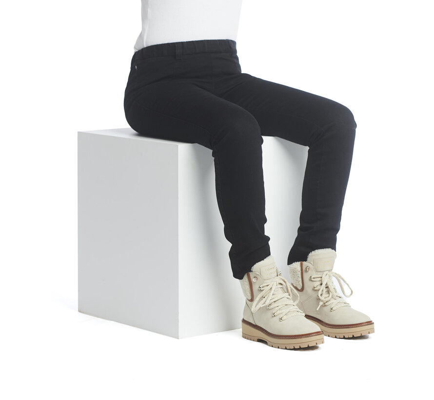 Rolstoelbroek op elastiek - zwarte jeans