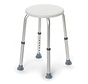 Douchekrukje, in de hoogte regelbaar, wit