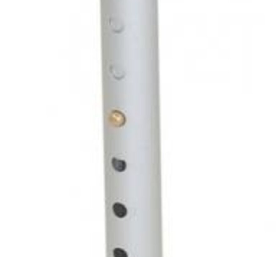 Douchekrukje, in de hoogte regelbaar, wit