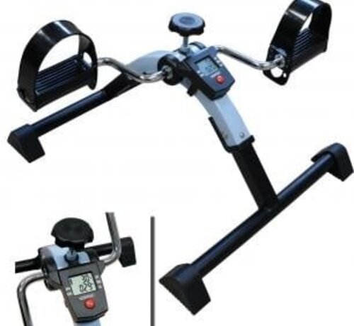 Plooibaar oefenfietsjte met electronische toerenteller