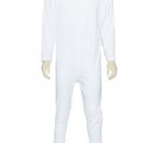 GCare verpleegpyjama lange mouwen en benen, wit