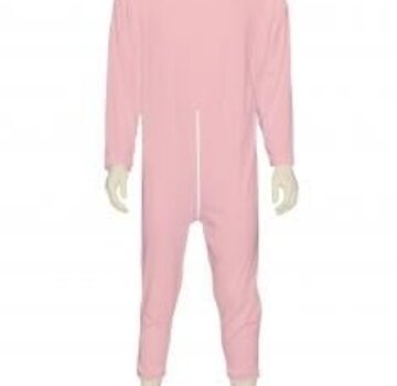 GCare verpleegpyjama lange mouwen en benen, roze