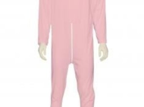 GCare verpleegpyjama lange mouwen en benen, roze