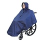 Poncho voor rolstoel.