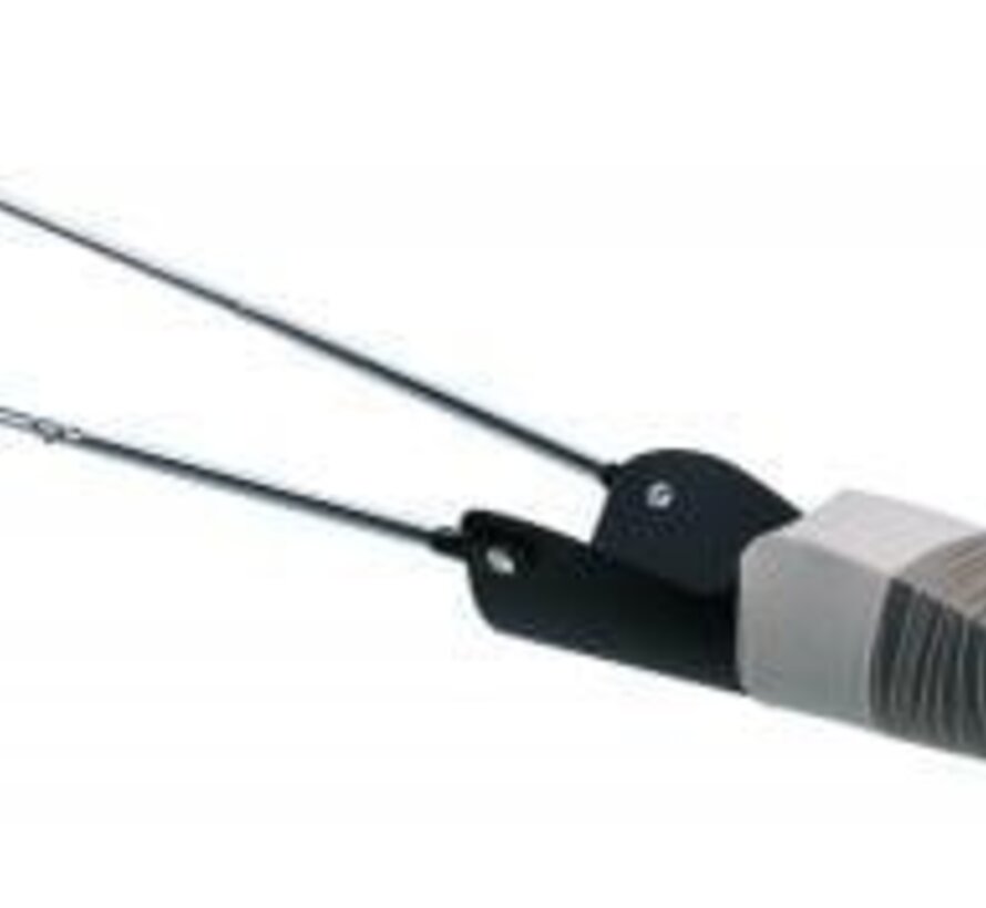 Kousenaantrekker met telescopische stangen