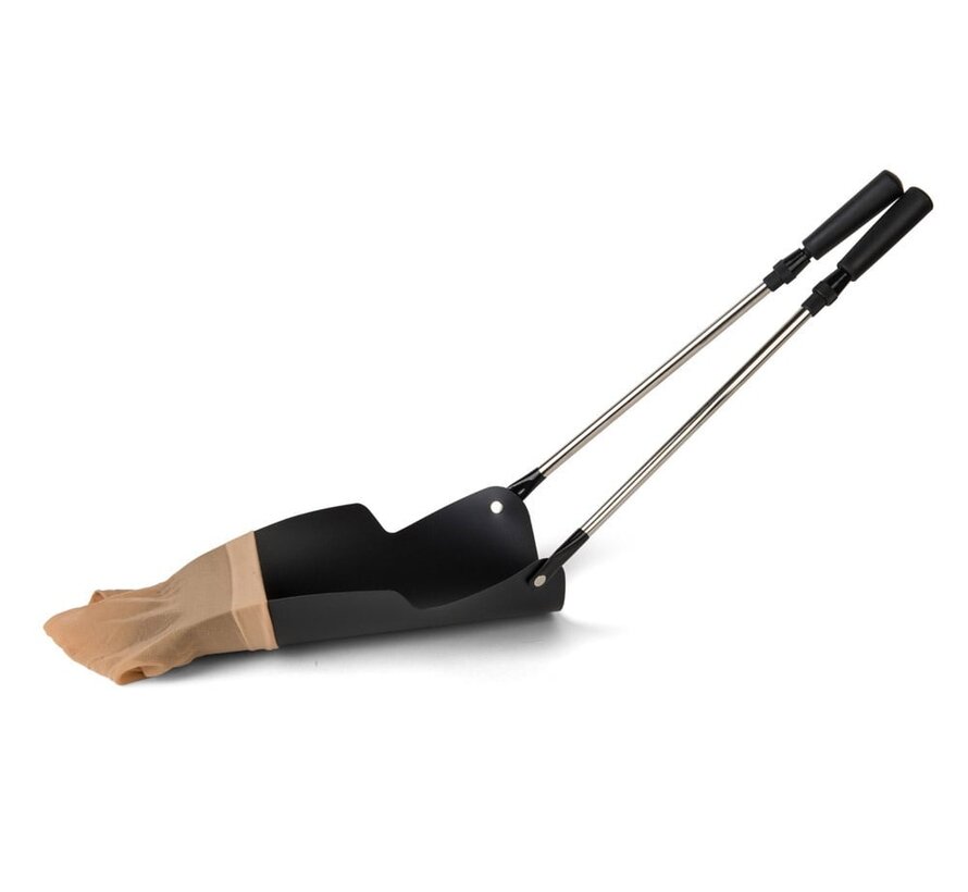 Kousenaantrekker met telescopische stangen