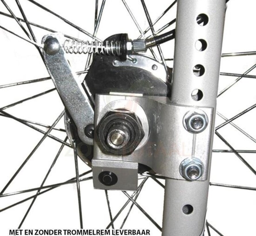 Opplooibare rolstoel met beensteun - Rotec