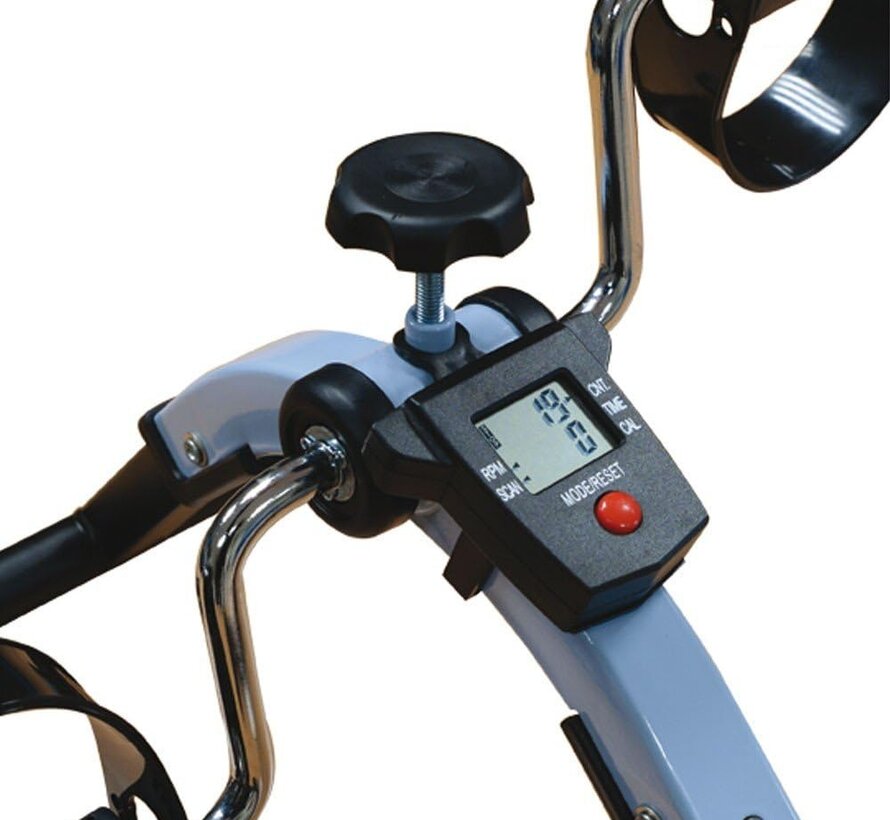 Plooibaar oefenfietsjte met electronische toerenteller