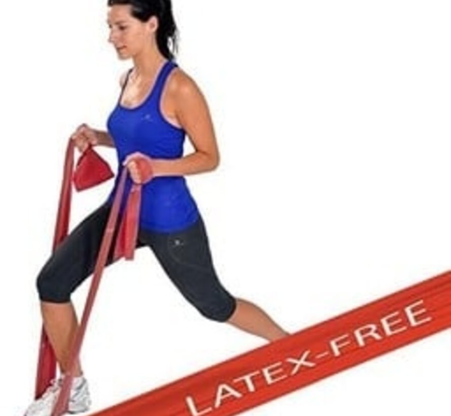 Elastische Therapieband - latexvrij 1,5 m (3 sterktes) (per 10)