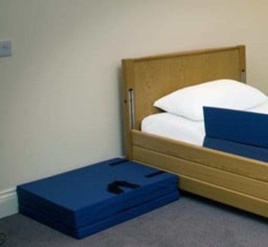 Uitvalmat voor naast het bed