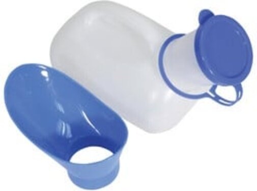 Unisex draagbaar urinoir