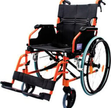 Deluxe lichtgewicht rolstoel - verkrijgbaar in verschillende kleuren