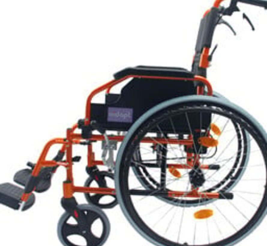Deluxe lichtgewicht rolstoel - verkrijgbaar in verschillende kleuren
