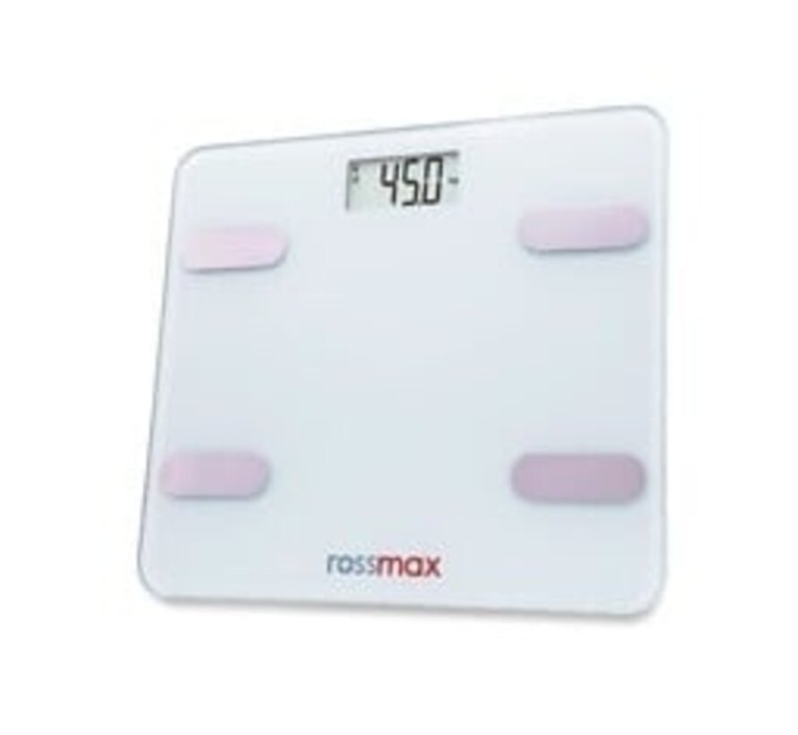 Digitale personenweegschaal Body Fat Monitor Rossmax + Bluetooth