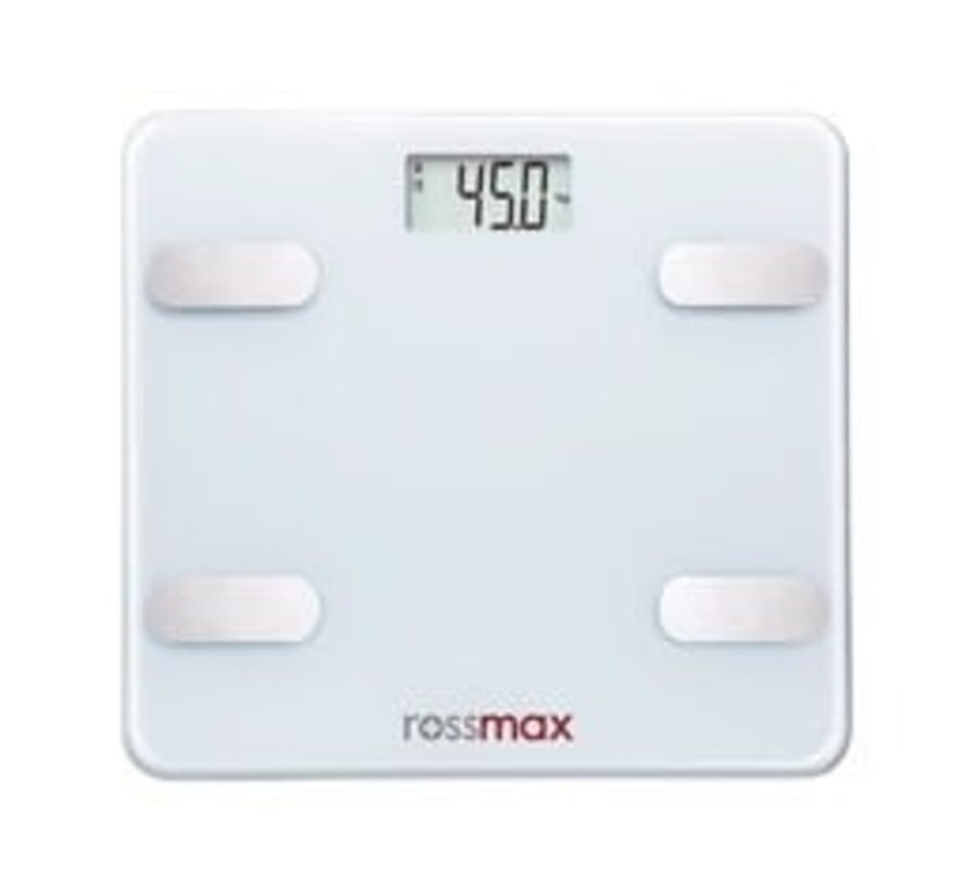 Digitale personenweegschaal Body Fat Monitor Rossmax + Bluetooth