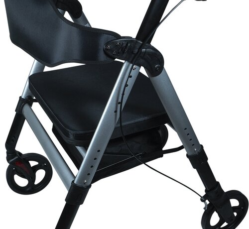 Luxe bariatrische vierwielrollator