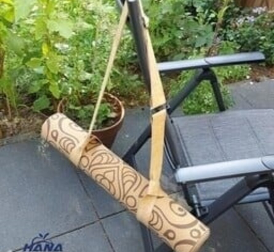 Kurken yogamat draagriem