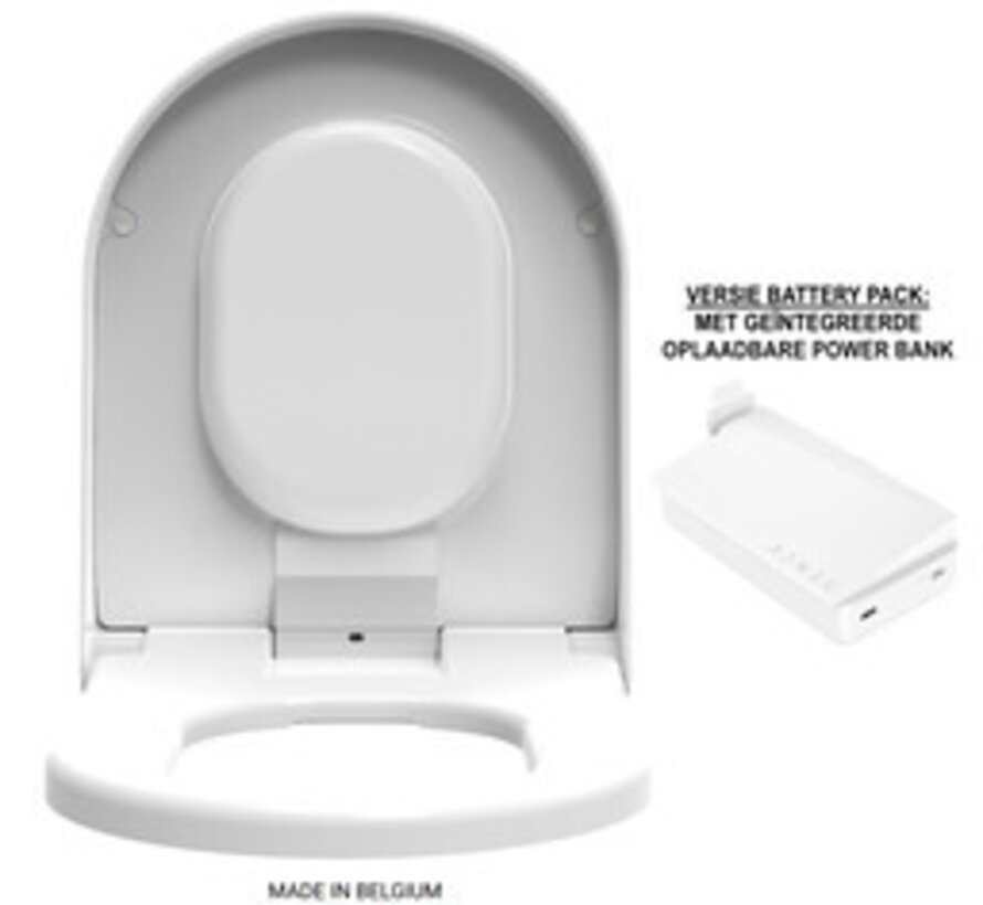 Toiletbril met Geïntegreerde Geurextractie